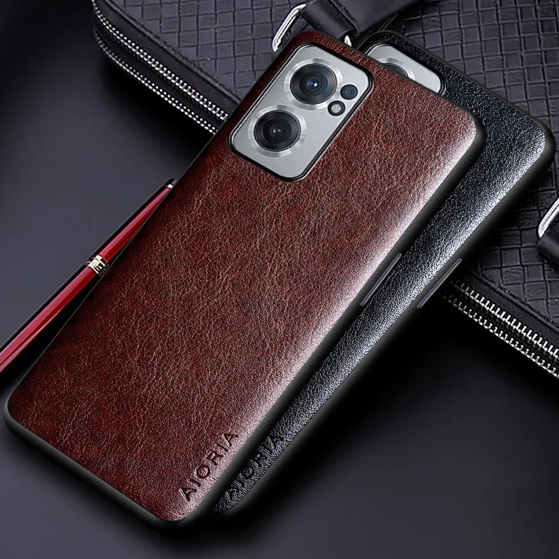 Oneplus Nord 2 Case Leather Black Cover Oneplus Nord 2 Oneplus Nord