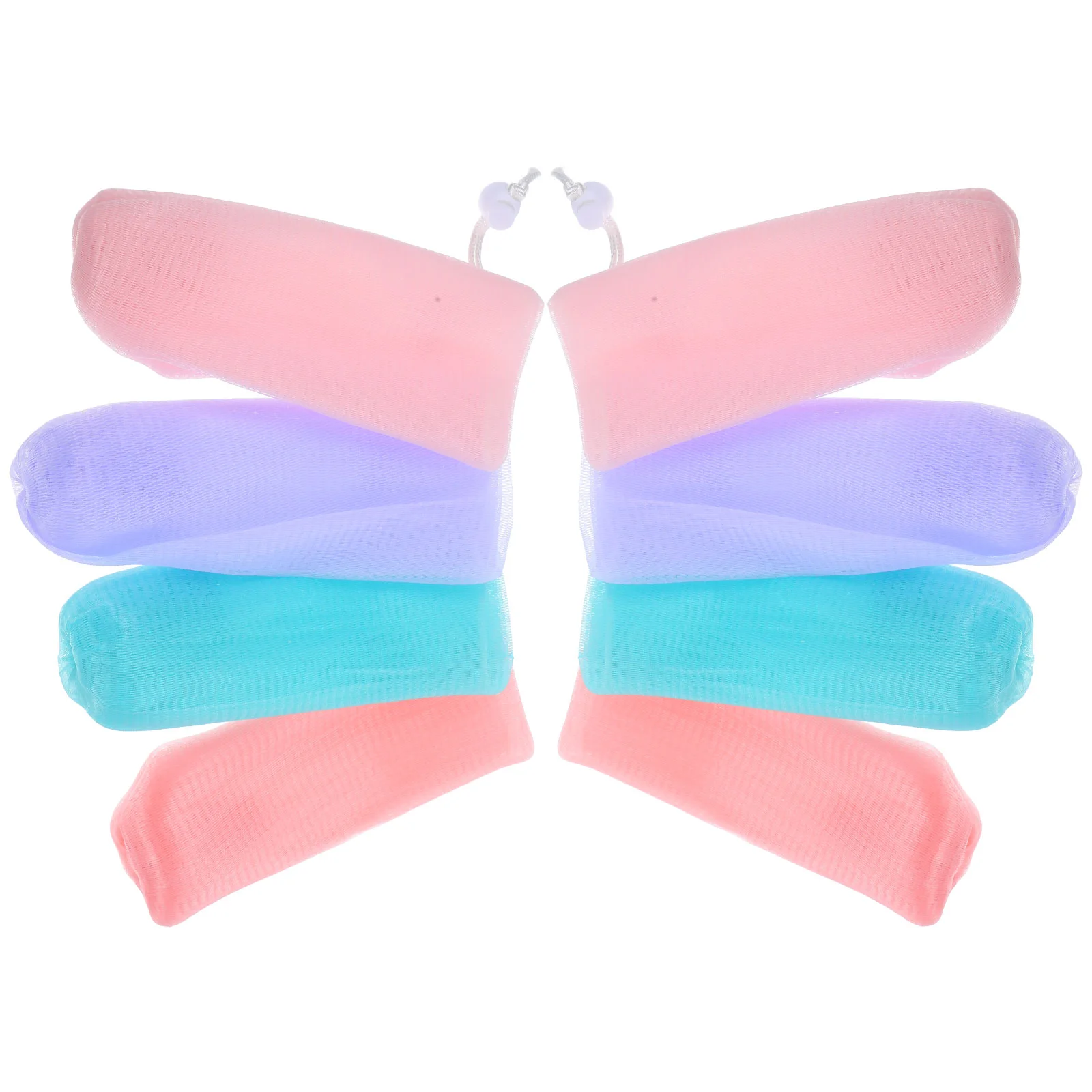 

8 Pcs Soap Foaming Net Pouch Sleeves for Bars Exfoliating Bath Bags Storage Mesh
