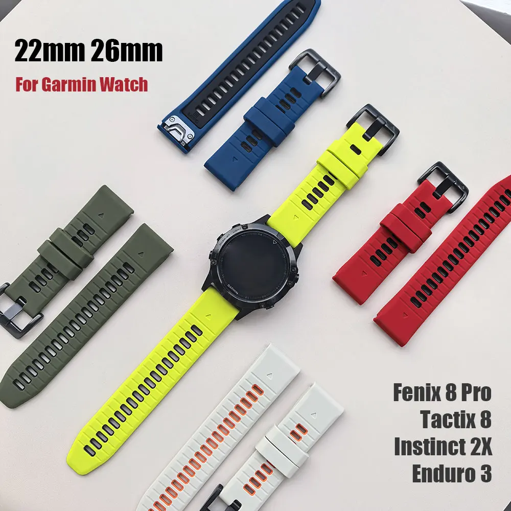 Premium QuickFit Silicone Watch Strap - Durable Replacement Bands