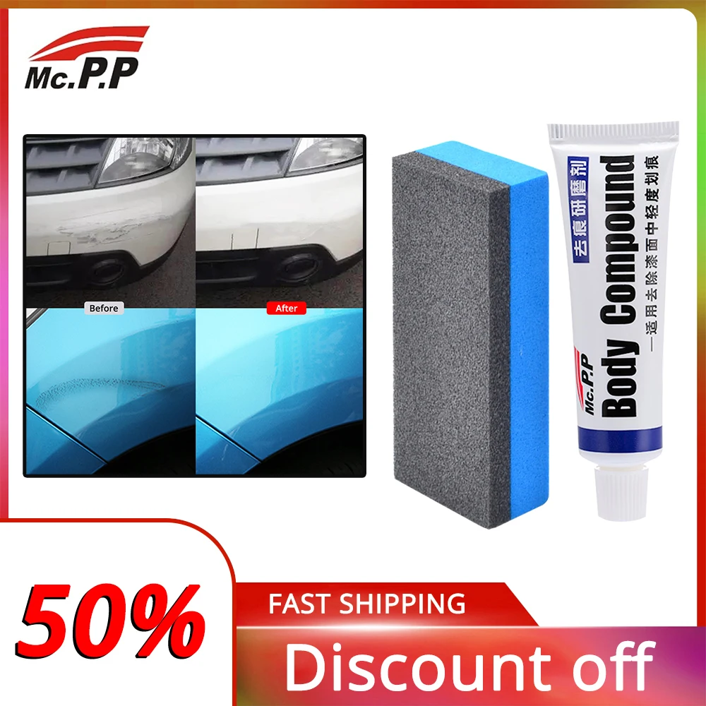 Mc308 Car Wax Styling Bodys Rinnovare Composto Abrasivo Mc311 Set Di Pasta Scratch Paint Care Shampoo Lavaggio Pulizia Lucidatura Automatica