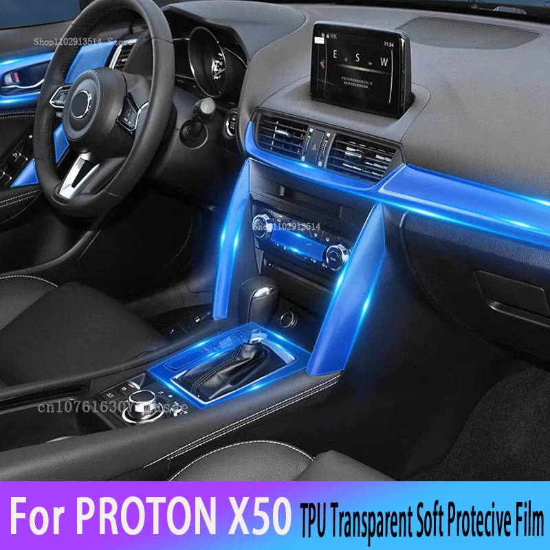 

For PROTON X50 2022-2023 Hybird Car GPS Navigation Film LCD Screen TPU Protective Protector Decoration Stickers