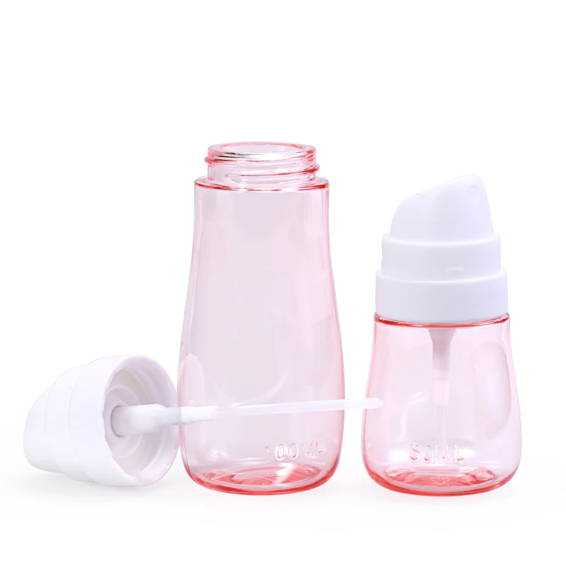 Portable Empty Spray Disinfectant Bottles Refillable Bottles Travel Transparent Plastic Perfume Bottle Toxic Safe Spray Bottle portable oil pastels set non toxic washable crayon pens kid art set for toddlers