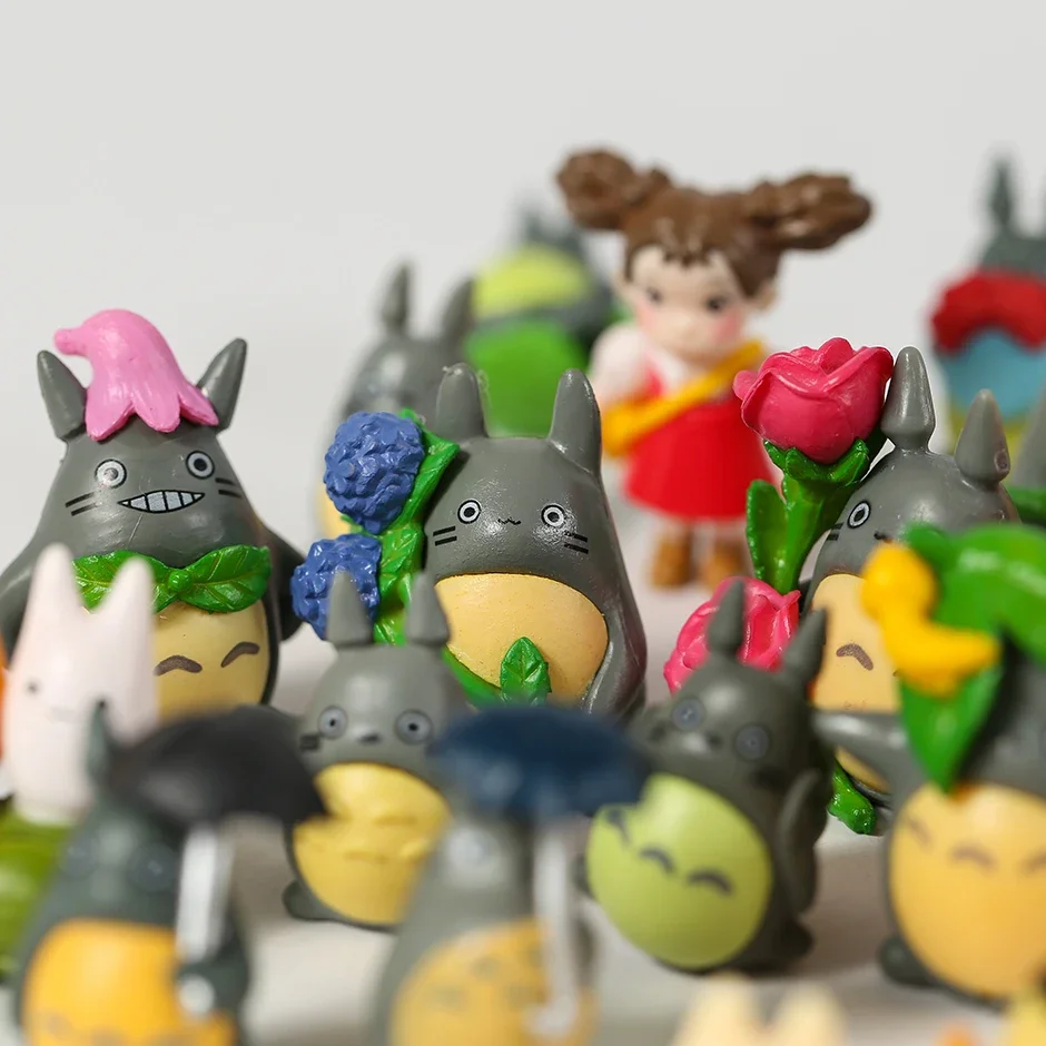 Totoro Miniature PVC Figure Collection Set - 30pc