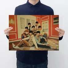

K-POP STAR Posters Modern Style Posters And Prints Movie Star Pictures Painting Living Room Decor Wall Stickers Painting