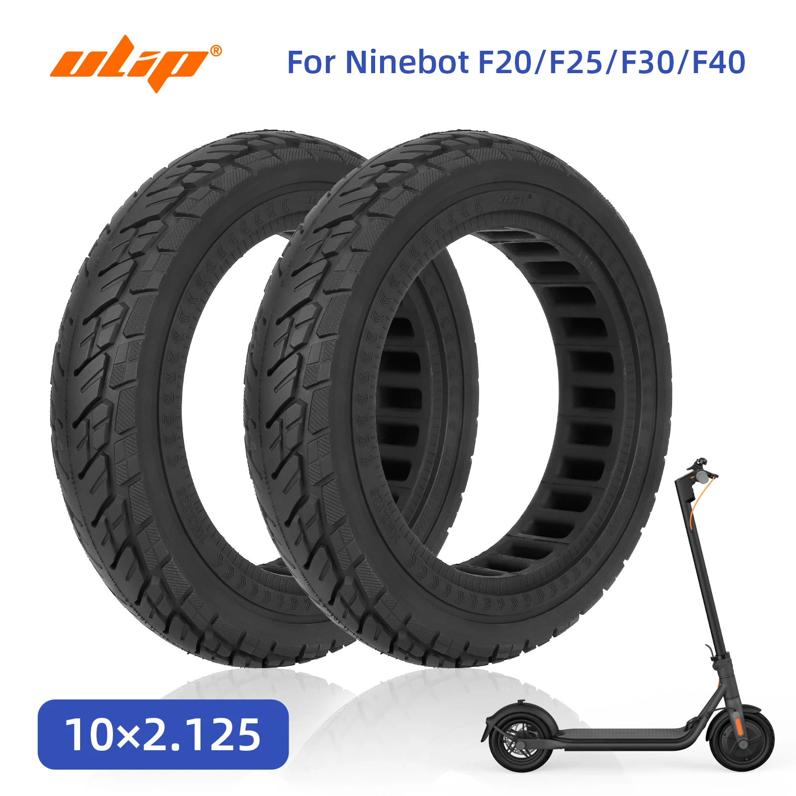 ulip Scooter Solid Tire 10 Inch 10x2.5 Electric Scooter Wheels