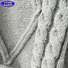 Autumn Knitted V-neck Long Sleeve Women's Grey Cardigans Winter Keep Warm Sweater Coat Fashion Solid Casual Tops 2024 4