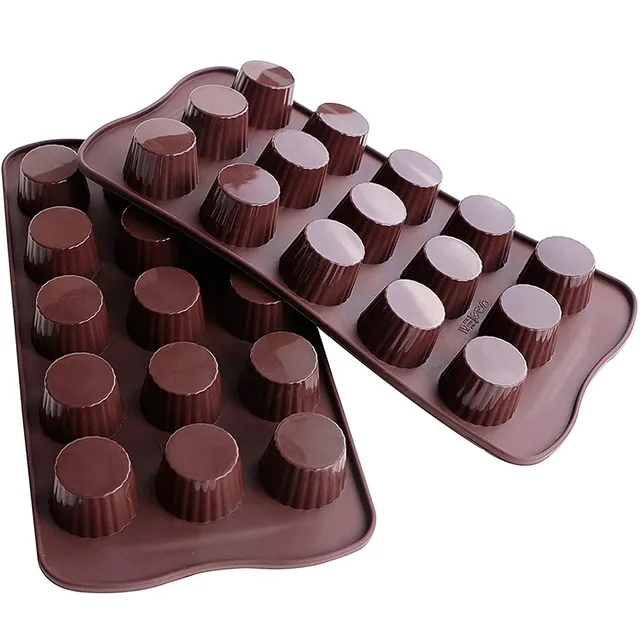 Stampo Cioccolatini In Silicone 2 Pezzi - Per Cioccolato Fatto In Casa Senza BPA - Foto 12