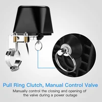 Tuya Alexa Google WiFi Water Smart Valve Shutoff Timer Sprinkler Controller Gas Valve Controller Smart Life APP Remote Control 5