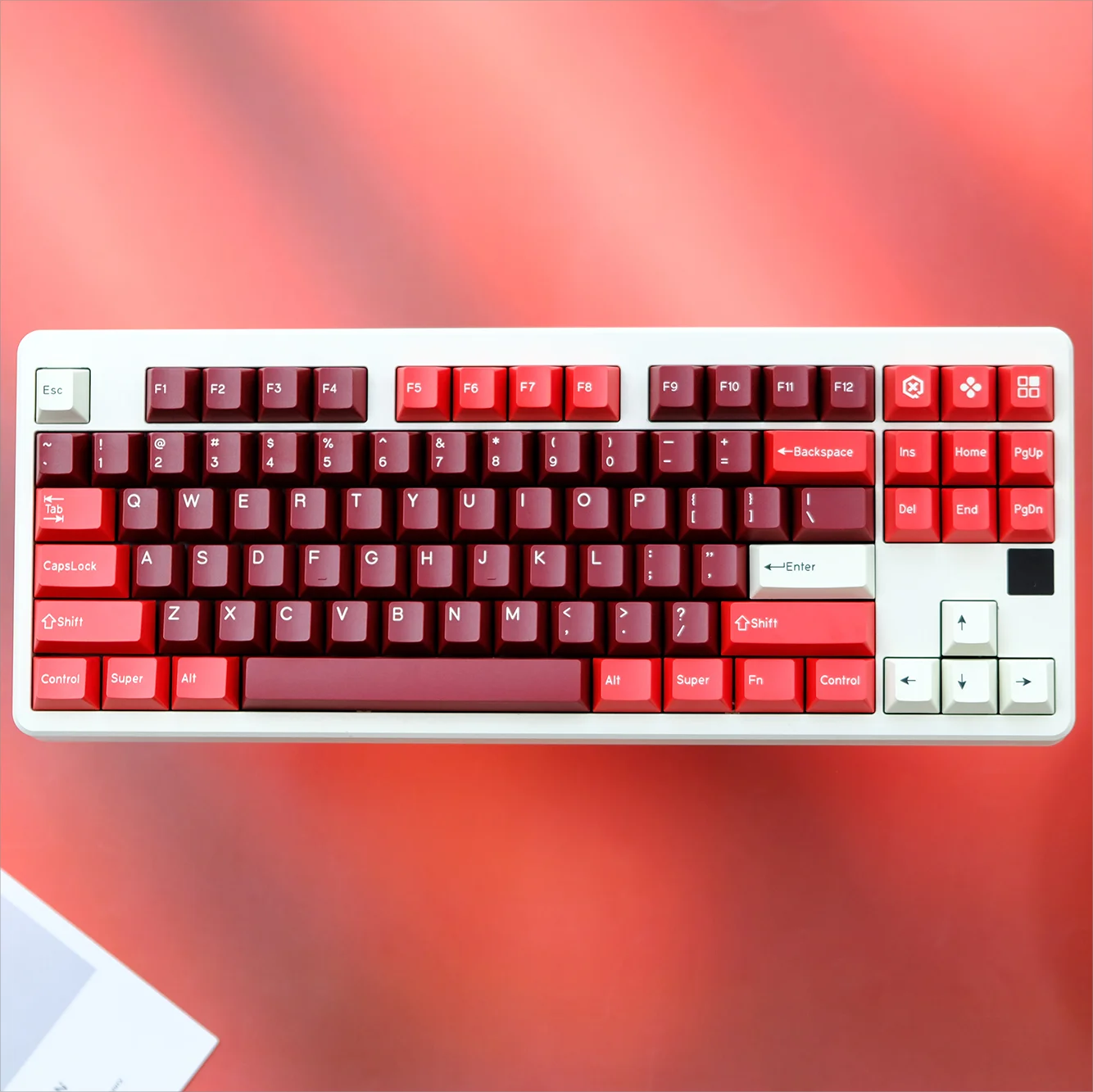 Gmk Jamon Keycaps 170 Teclas Pbt Double Shot Perfil Cereja Vermelho 61 64 68 74 87 96 980 100 Layout Teclado Mecânico qx