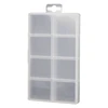 Clear Lid Small Parts Case Box Portable Hardware Storage Container 5