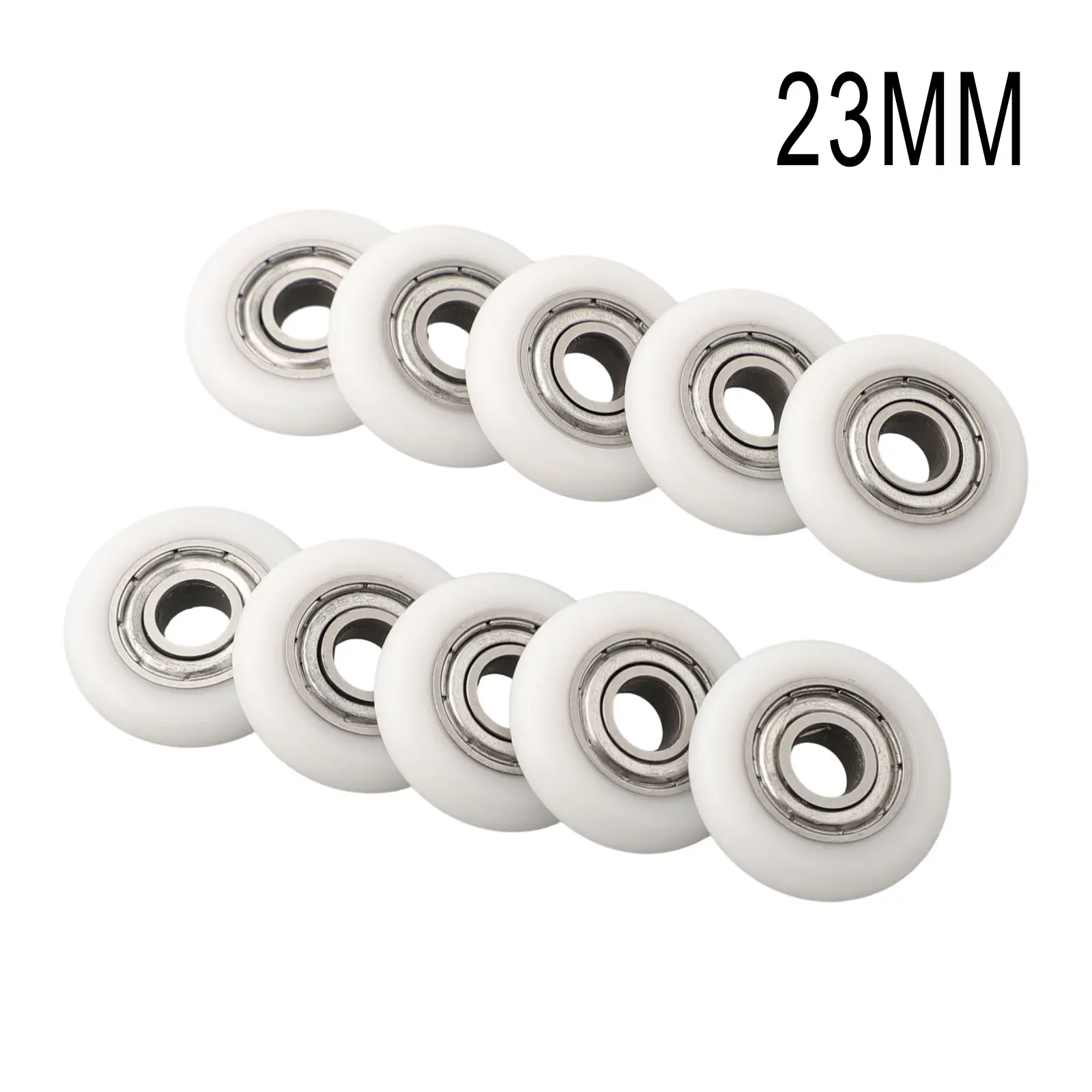Shower Room Pulley Shower Door Rollers Shower Room Rollers 10Pcs Shower Door Roller Wheels for Most Enclosures