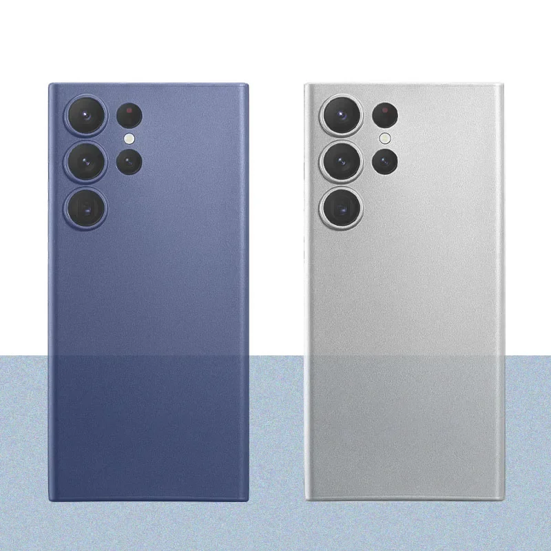 Matte Transparent Thin Silicone Phone Case