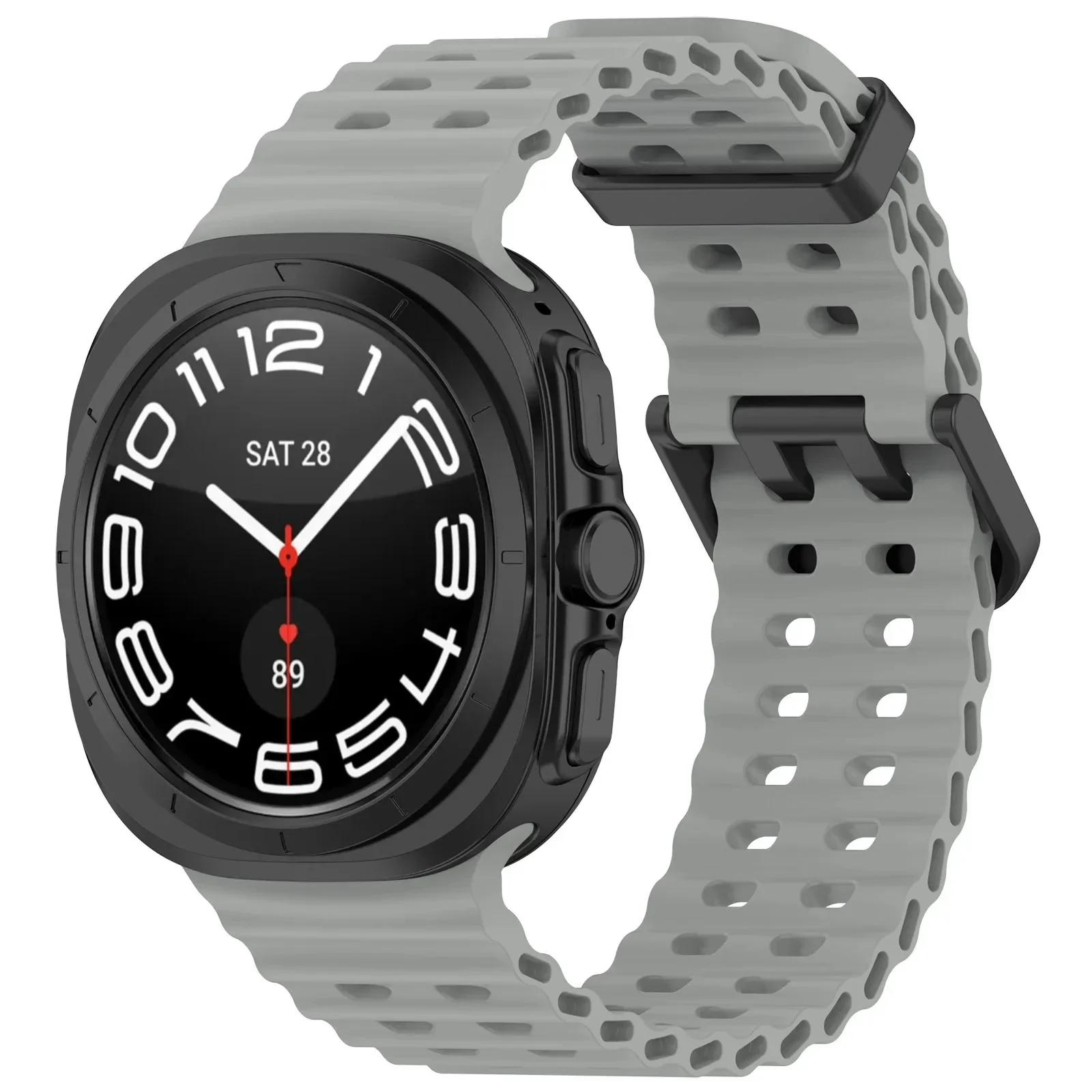 Silicone Sport Bracelet for Marine Band Watches - 47mm, Ultra Durable & Stylish