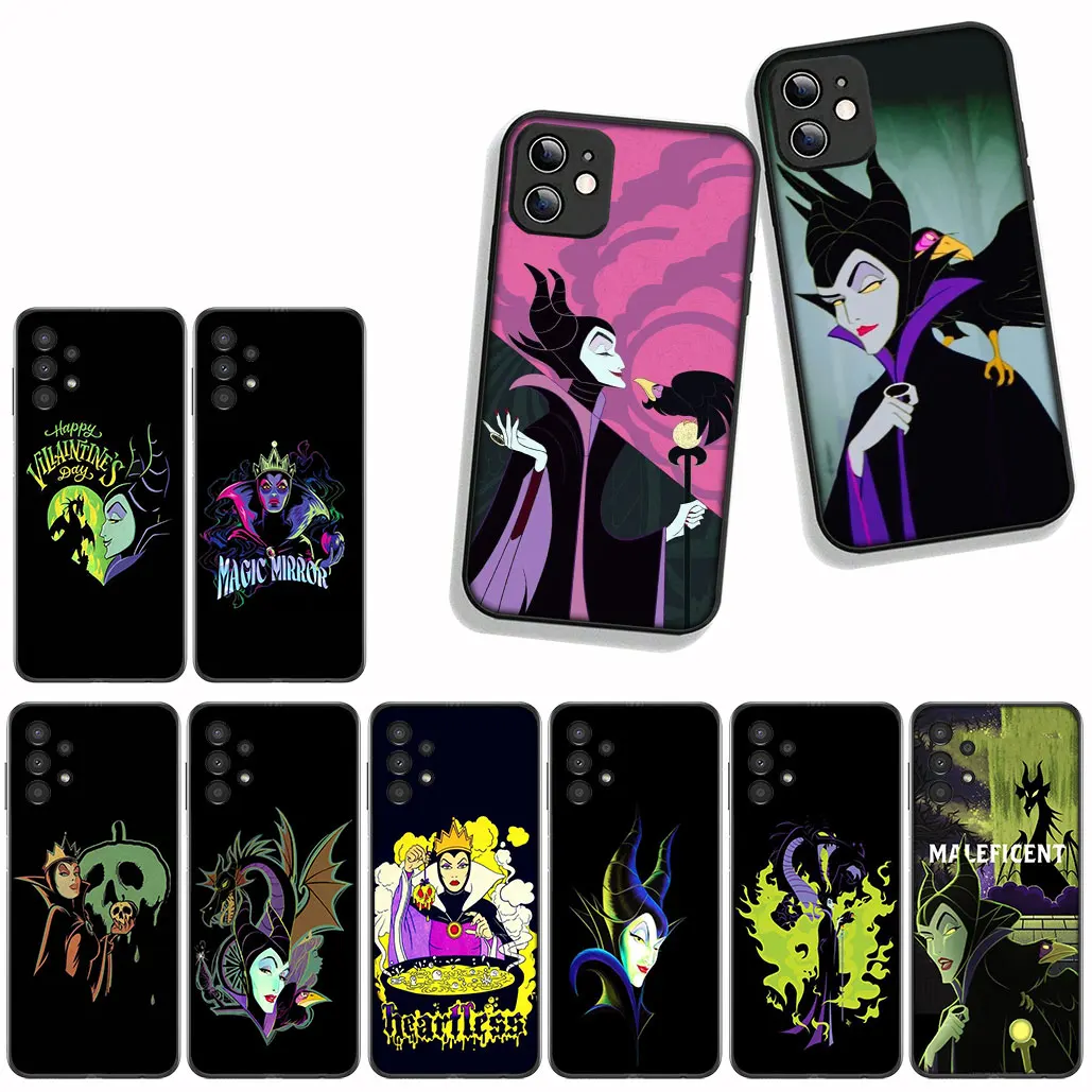 Maleficent Themed Protective Phone Case Cover