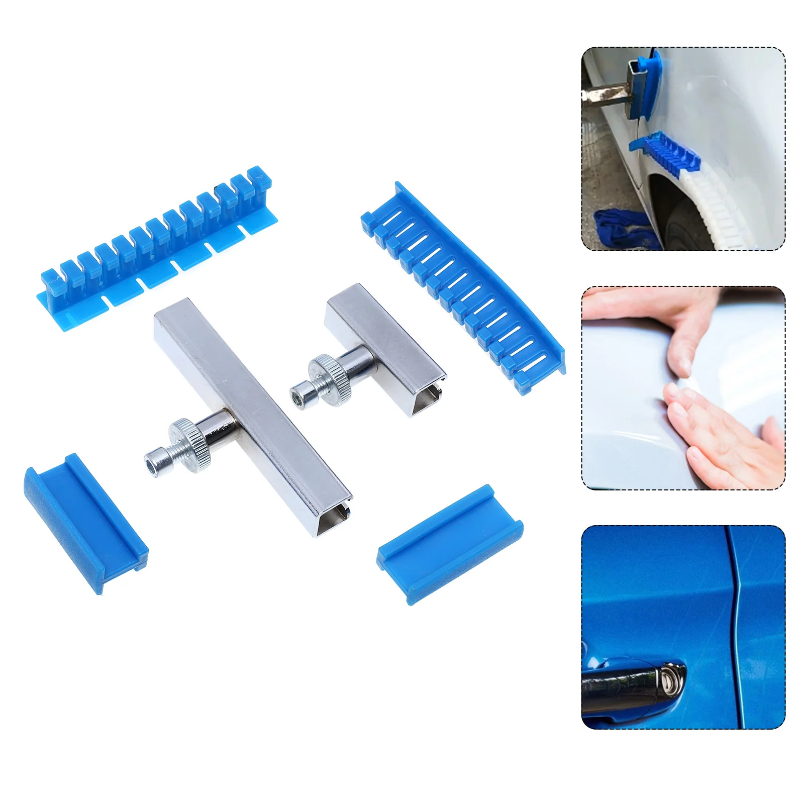 

1 Set Paintless Glue Puller Tabs Auto Car Paintless Dent Repair Removal Tool Kit