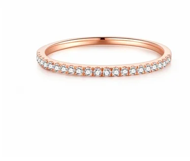 

100% real 14k gold rings for women small finger rings zircon ring engagement ring 585 gold ring