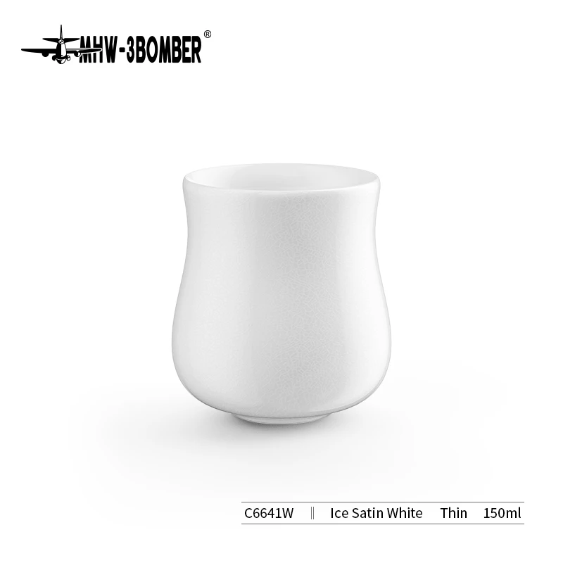 1pc White thin cup