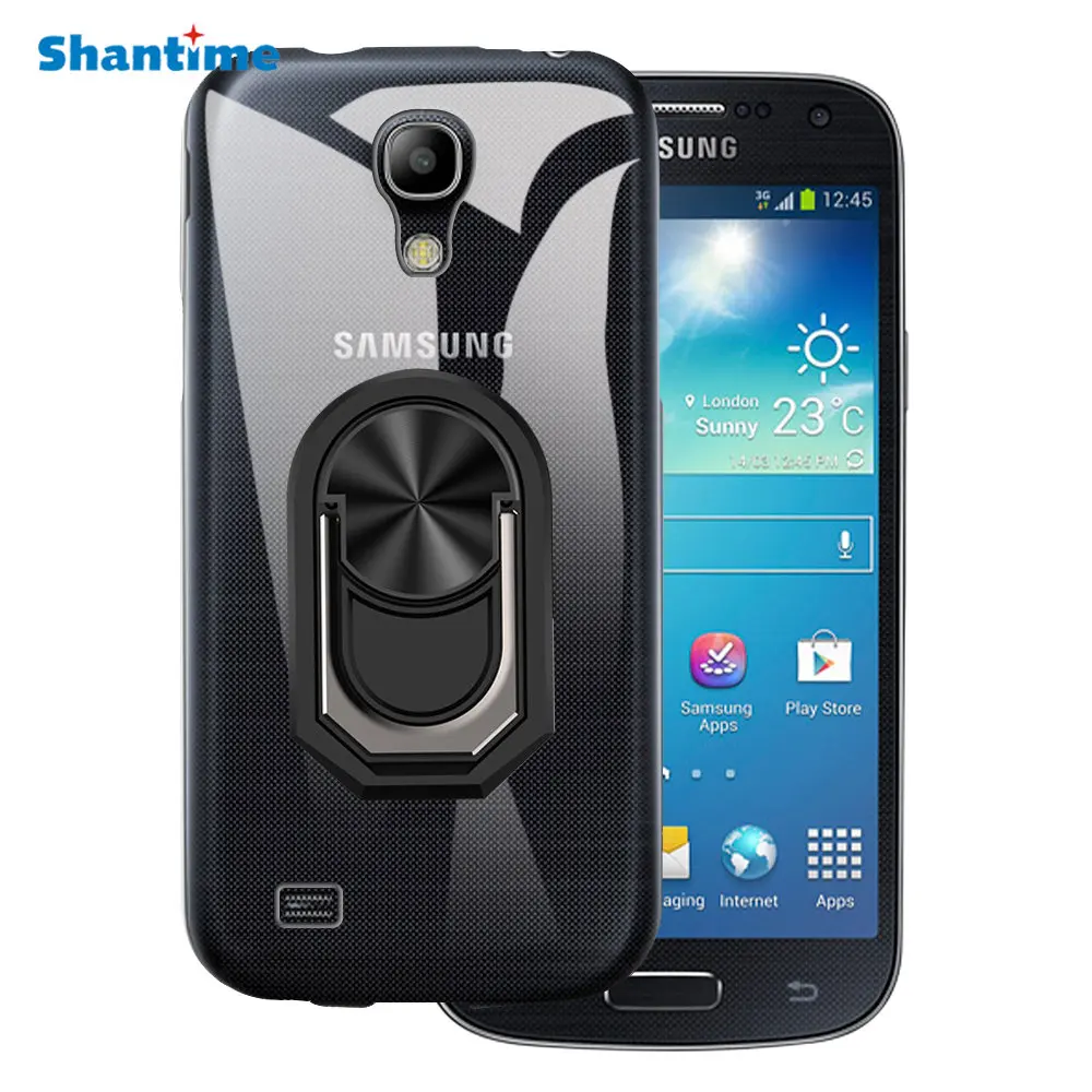 Supporto Ad Anello Antiurto Di Lusso Per Samsung Galaxy S4 Mini Custodia Morbida In Silicone Tpu Custodia Protettiva Per Samsung Galaxy I9190