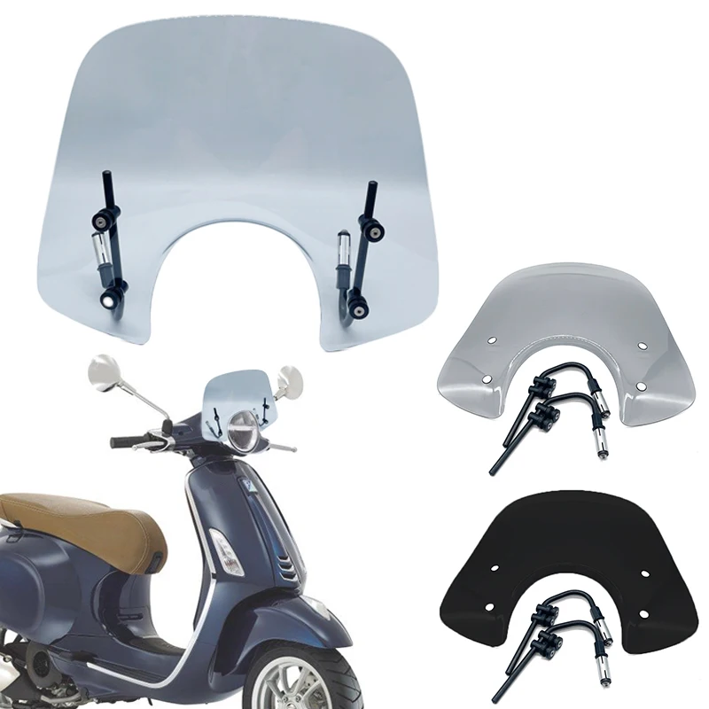 aparato Espinas Patriótico Fit for brand new Piaggio Vespa Primavera 150 2014-2021 Motorcycle  Accessories Windscreen Front Windshield Spoiler Air Deflector _ -  AliExpress Mobile