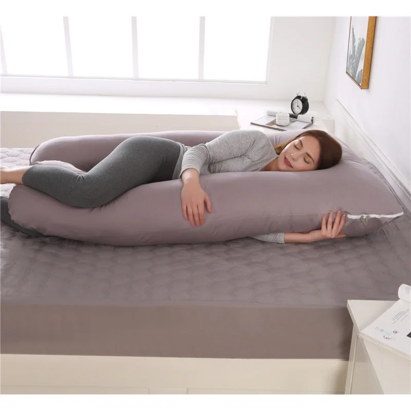 70x130CM Full Body Nursing Pregnancy Pillow U-Shaped Maternity For Sleeping With Removable Cotton Cover pregnancy pillow