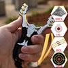 304 stainless steel High Precision Metal Outdoor Camping Toys Sports Catapult DropShipping 1