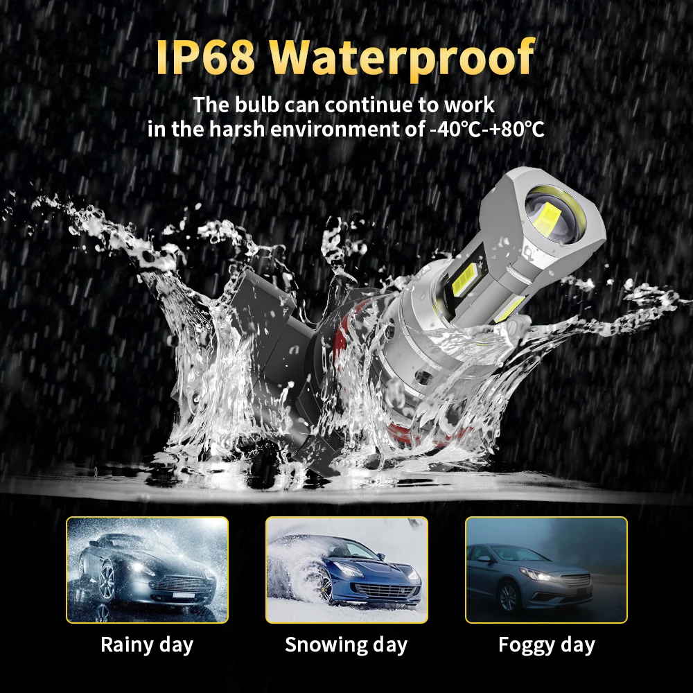 Рисунок 4 - 2x9005 HB3 9006 HB4 1860 CSP светодиодные