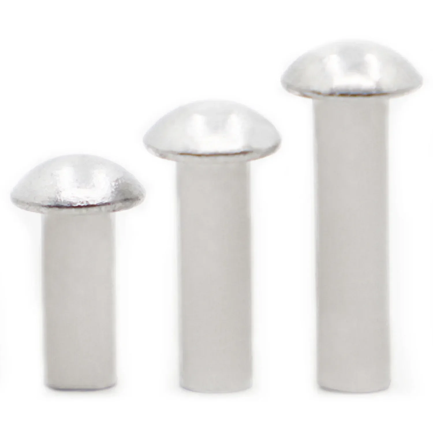 Rivets and Fasteners M2 M2.5 M3 M4 M5 M6 M8 GB867 Aluminum Button Semi Dome Round Head Punch Self-plugging Solid Rivet Rod 2 3 4 5 6 8mm