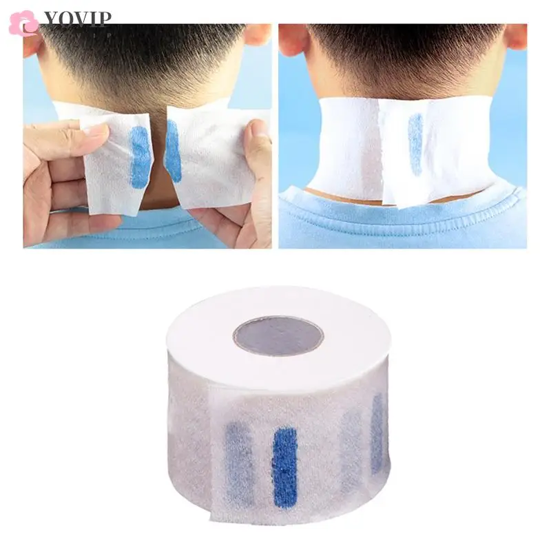 

Disposable Barber Neck Strip Paper Prevent Broken Hair Haircut Care Hair Stylist Salon Protector Absorb Perspiration Tissue