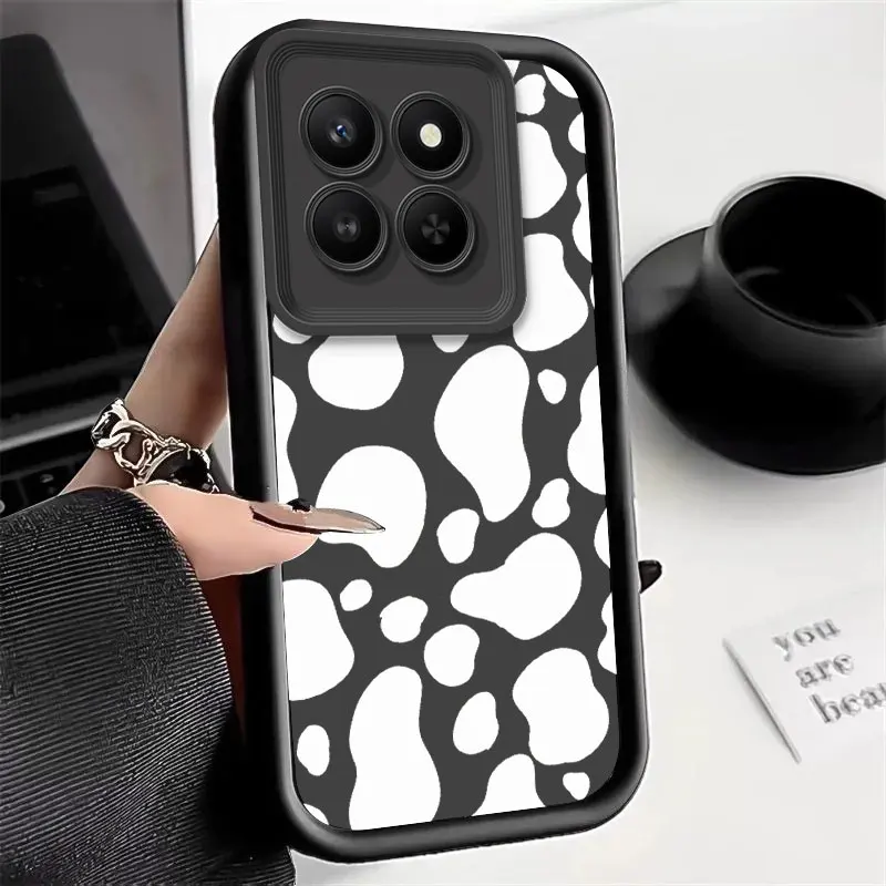 Leopard Print Silicone Soft Back Cover - Stylish Phone Case