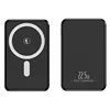 Ultra-thin aluminum alloy magnetic absorbing wireless power bank 5000mAh 10000mAh super fast charging 6