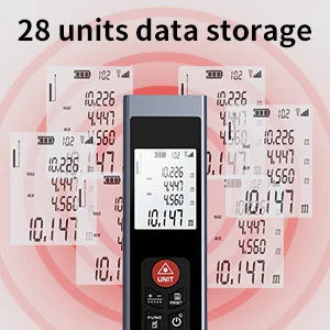 Mini Laser Tape Measure 40M Laser Distance Meter High Accuracy Roulette Multiple