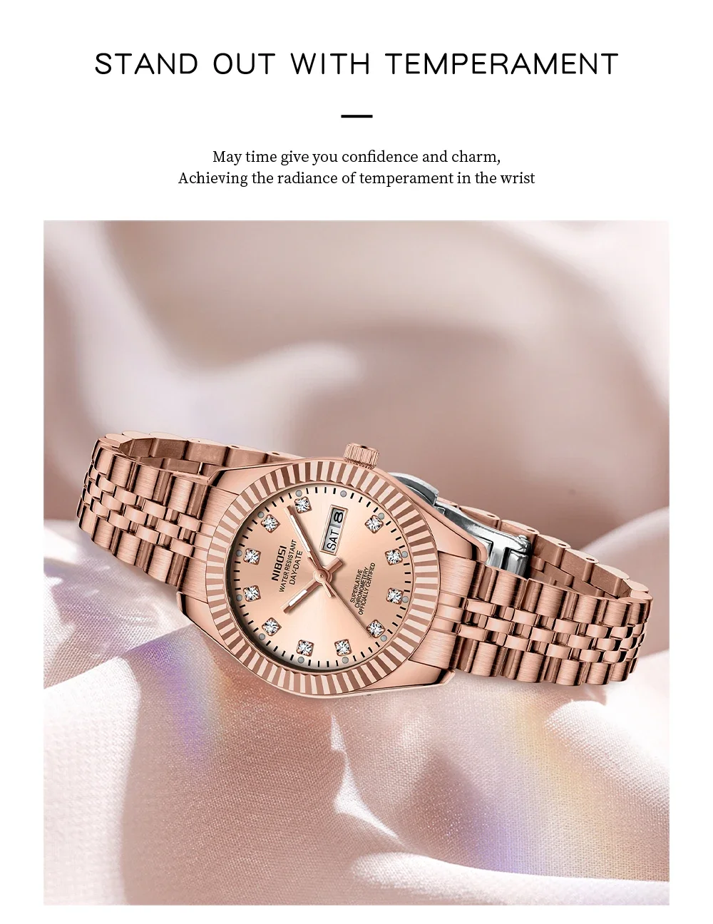 Orologio NIBOSI versatilità stile