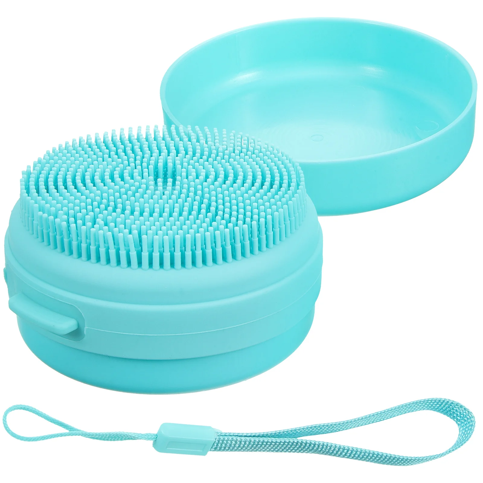 

Portable Massager Soft Silicone Body Brush Wash Bath Shower Exfoliating Skin Fit For Baby Bath Shampoo Facial Massage Brush