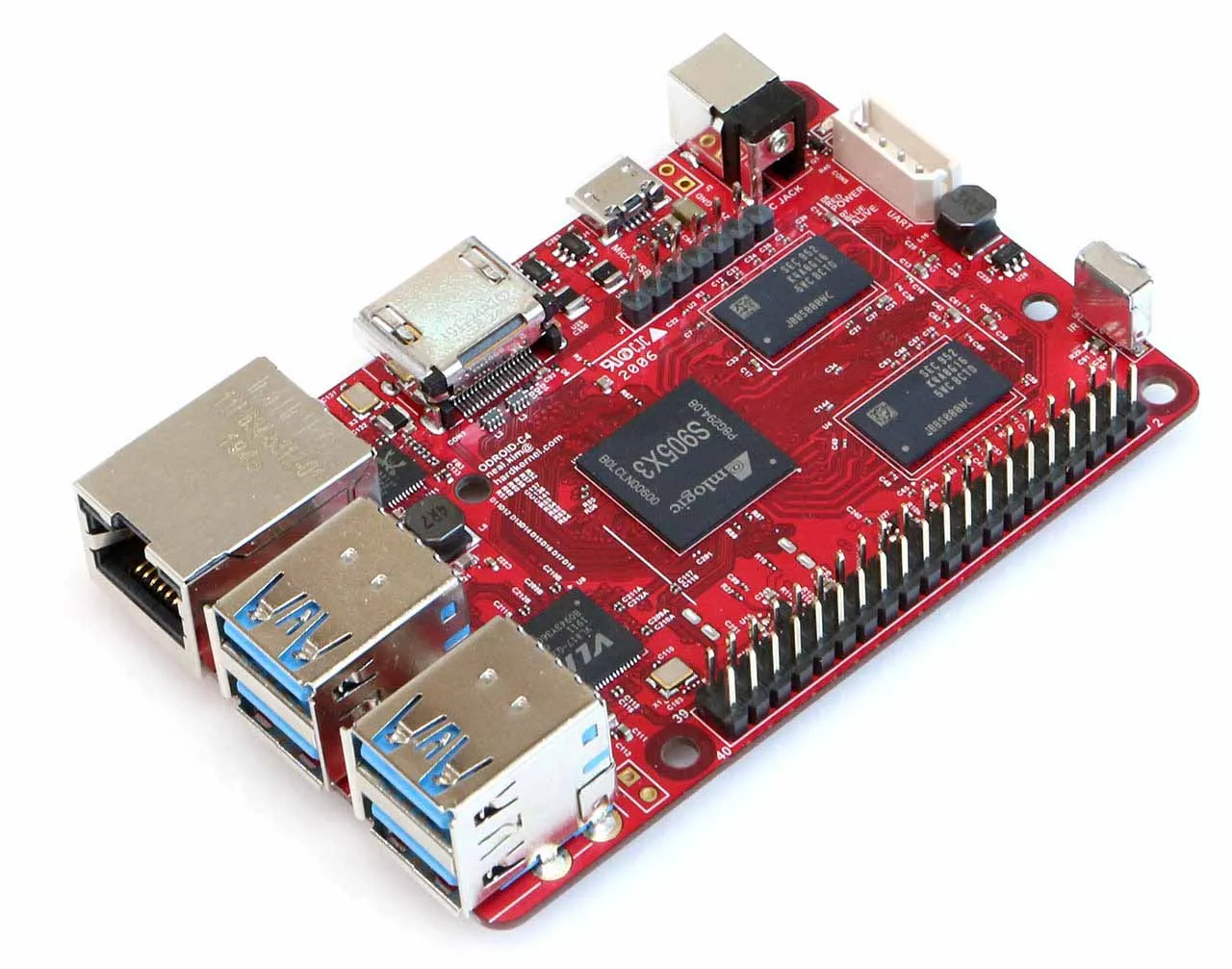 ODROID-C4 одна плата нового поколения