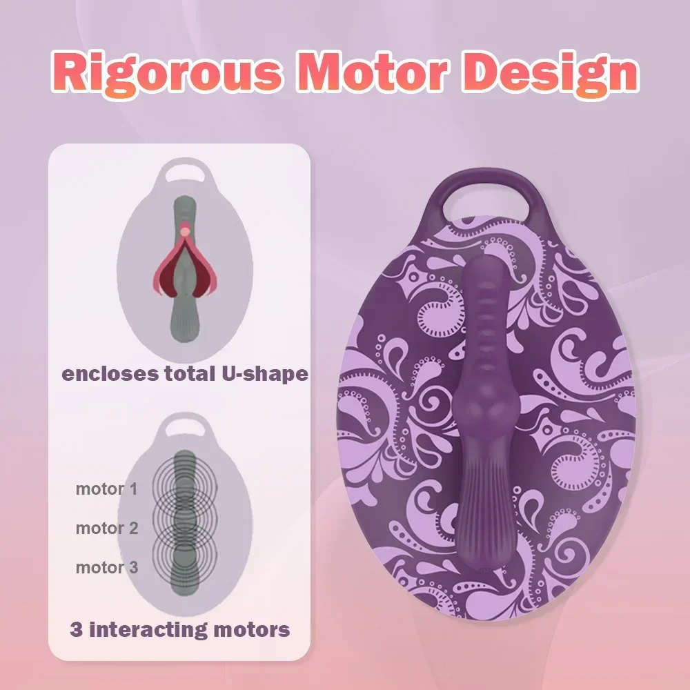 Sit On Vibrating Thrusting Toy with Dildo for Women Men, G-spot Clitoris Anal Vibrator, Sex Machine Sex Furniture Adult Toys