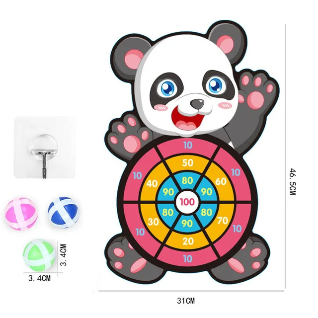 Alvo pegajoso bola dartboard arco jogar festa esportes ao ar livre cedo  brinquedo educativo pai-criança jogos interativos para crianças presente -  AliExpress