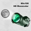 80x100 Portable Zoom HD 5000M Telescope Folding Long Distance Mini Powerful Telescope for Hunting Sports Outdoor Camping Travel 4