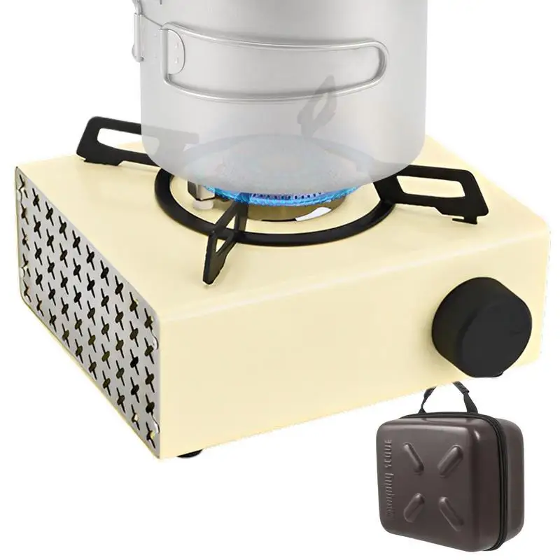 

Cassette Burner Portable Backpacking Stove With Magnetic Suction Tank Single Burner Stove Camping And Backpacking Cassette