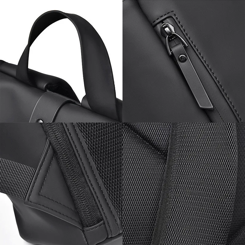 Black Fashion Waterproof Computer Backpack