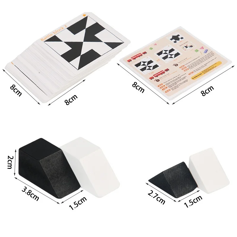 3D Wooden Puzzle Game Kids Montessori Toys Geometric Shapes Building Blocks Children Space Thinking Logic Educational Toy 6