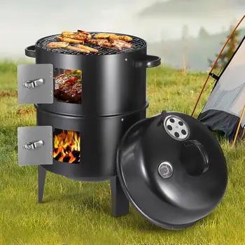 Vertical Smoker Grill 1