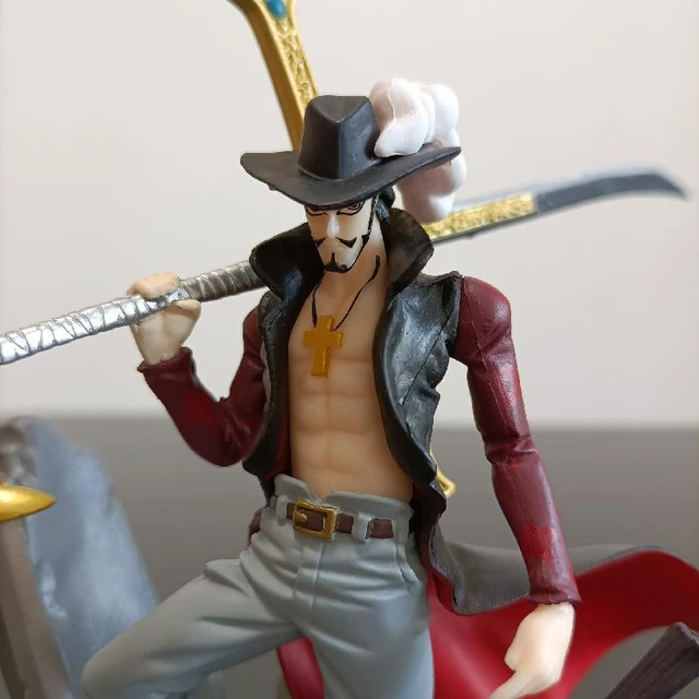 Anime One Piece Dracule Mihawk Action Figure Modelo Boneca Com Espada Top  Batalha Coleção Decoração Luffy Brinquedos Para Crianças Presente -  AliExpress