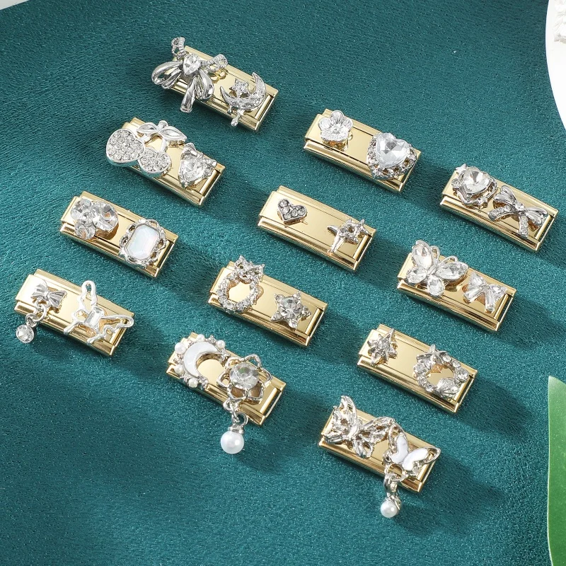 Gold 3D Flower Star Bracelet Size 1 Material Steel Package Includes a pc