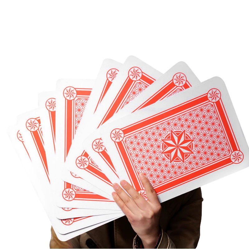Oversized Playing Cards Jumbo 4x Larger Party Carnival Games For Adluts Juego De Mesa Familiar Divertido Funny Novelty Gifts 4