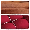 Thick Bench Seat Cushion for Indoor Backrest, Chair Seat Pad, Sofa Decorative Cushions, Long Tatami cushion, 3 Sizes 4
