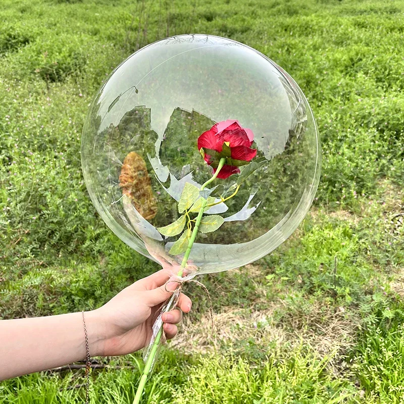 Transparent Bobo Balloons for Party Decor