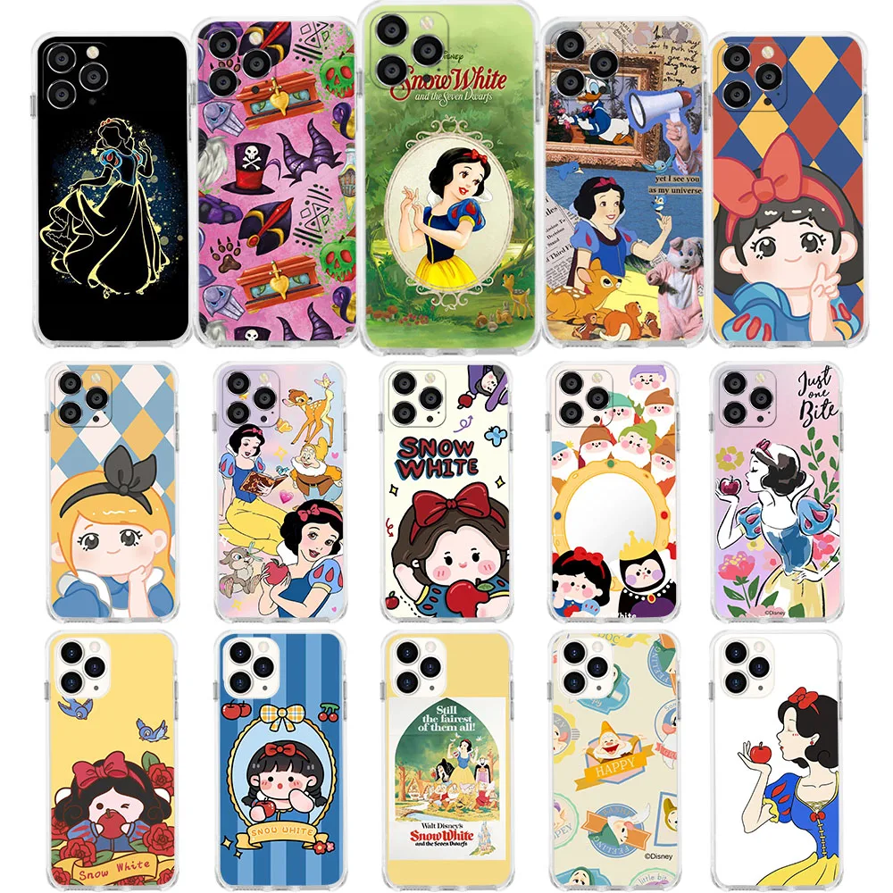 Ny-84 Custodia Morbida Princess Biancaneve Per Lg K52 K65 K42 K118 K11 Plus K10 K22 K40 K12 X4 K40S K41S K50S K51S K61 K92