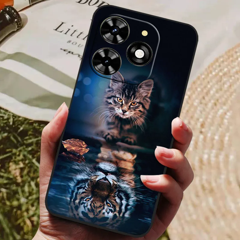 Luxury Silicon Phone Case - Protective Back Cover for Tecno Spark 20 Series