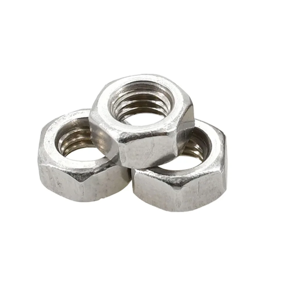M2-M6 hexagonal countersunk nut washer set hexagonal bolt nut washer metric thread set mechanical screw stainless steel screw bolt nut set screw washer nut kit