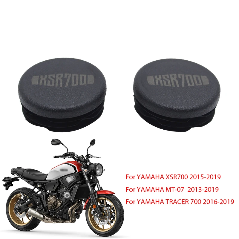 

Frame Hole Cover Caps Plug Decorative Frame Cap Set For Yamaha MT-07 Tracer 700 XSR 700 2013-2021 2020 Motorcycle Accessories